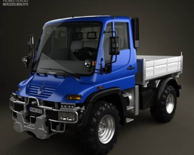 Mercedes-Benz Unimog U300 2012 3D Model