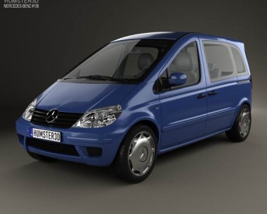 Mercedes-Benz Vaneo 2002 3D Model