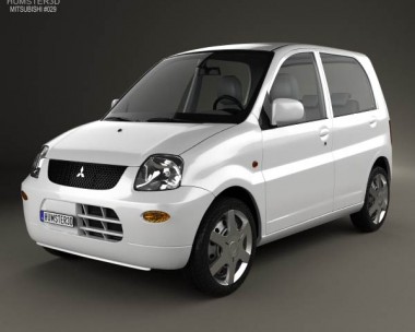 Mitsubishi Minica 5-door 2011 3D Model