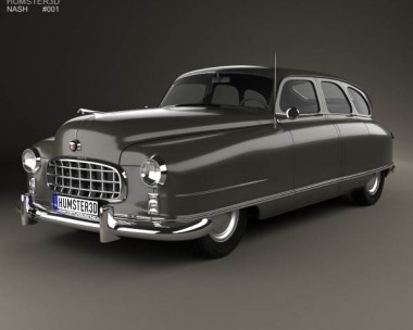 Nash Ambassador 1949 3D model