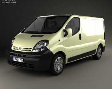 Nissan Primastar Panel Van 2002 3D model