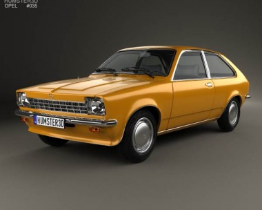 Opel Kadett City 1975 3D Model