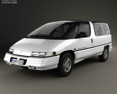 Pontiac Trans Sport 1990 3D Model