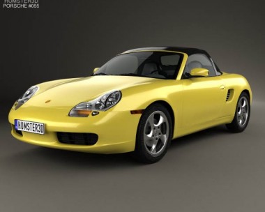 Porsche Boxster 986 1996 3D Model