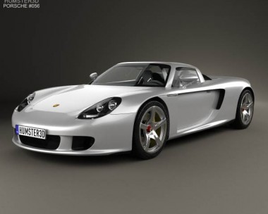 Porsche Carrera GT (980) 2004 3D Model