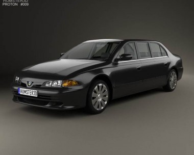 Proton Perdana Grand Limousine 2004 3D model