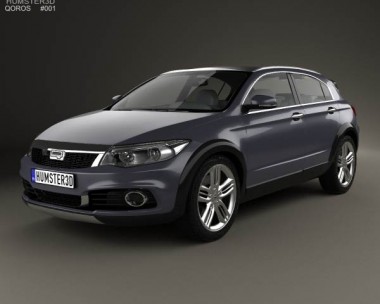 Qoros 3 Cross Hybrid 2014 3D Model