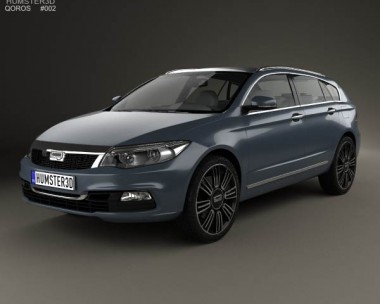 Qoros 3 estate 2014 3D model