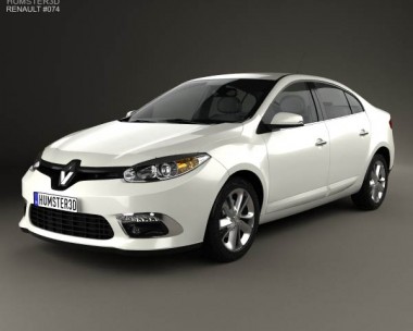 Renault Fluence 2012 3D model