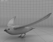 Sand Martin 3d model