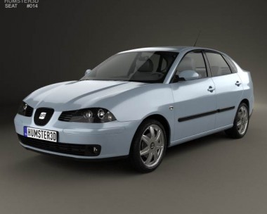 Seat Cordoba 2009 3D Model