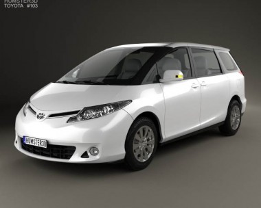 Toyota Previa 2013 3D model