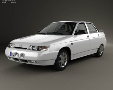 VAZ Lada 2110 sedan 1995 3D Model