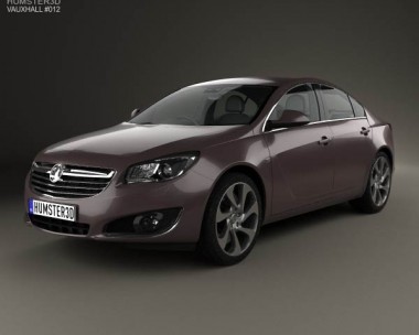 Vauxhall Insignia sedan 2012 3D Model