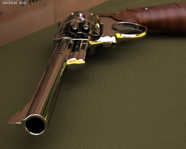 Smith & Wesson Model 29 8 inch 3D Model