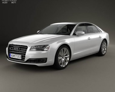 Audi A8 (D4) 2014 3D Model