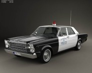 Ford Galaxie 500 Police 1966