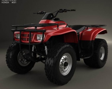 Honda FourTrax Recon 2001 3D Model