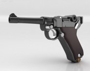 Luger P08 (Parabellum) 3d model