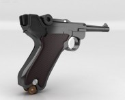 Luger P08 (Parabellum) 3d model