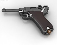 Luger P08 (Parabellum) 3d model