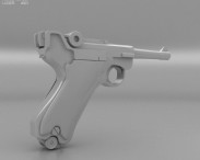 Luger P08 (Parabellum) 3d model