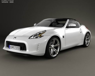 Nissan 370Z roadster 2013 3D Model