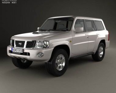 Nissan Patrol (Y61) 2004 3D Model