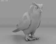 Eurasian Eagle-Owl 3d model