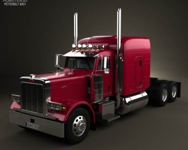 Peterbilt 379 Tractor Truck 1987 3D model