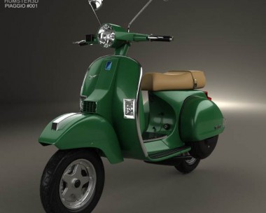 Piaggio Vespa PX 125 2012 3D Model