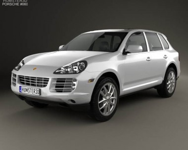 Porsche Cayenne (957) 2007 3D model