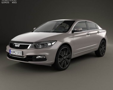 Qoros 3 sedan 2014 3D Model