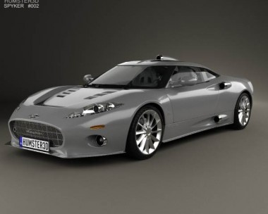 Spyker C8 Aileron 2008 3D Model