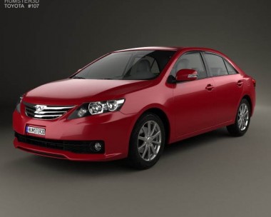 Toyota Allion (T260) 2010 3D model