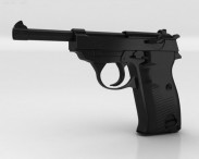 Walther P38 3d model