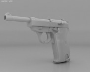 Walther P38 3d model