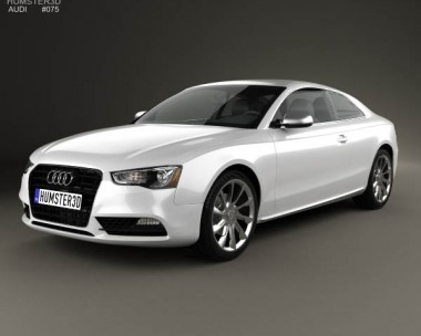 Audi A5 (8T3) coupe 2012 3D Model