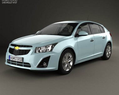 Chevrolet Cruze hatchback 2013 3D Model