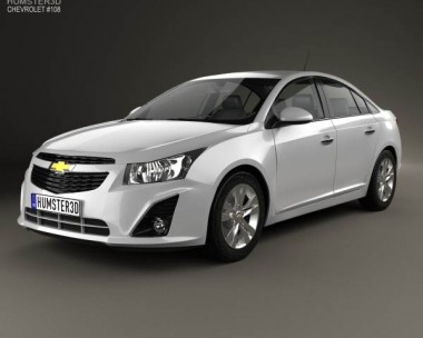 Chevrolet Cruze sedan 2013 3D Model