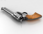 Colt Single Action Army 1873 3d model