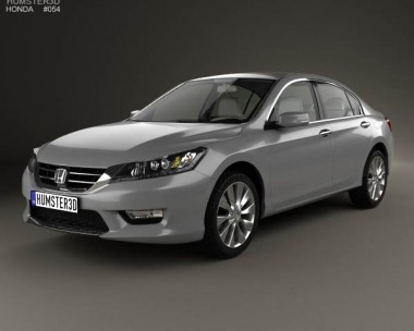 Honda Accord (Inspire) with HQ interior 2013 3D model