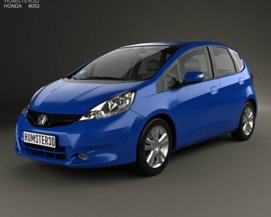 Honda Jazz 2010 3D model