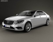 Mercedes-Benz S-Class (W222) with HQ interior 2014