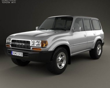 Toyota Land Cruiser (J80) 1995 3D Model