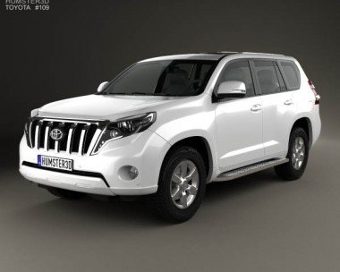 Toyota Land Cruiser Prado (J150) 5-door 2014 3D Model