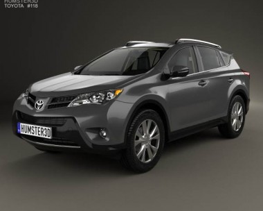 Toyota RAV4 with HQ interior 2013 3D Model