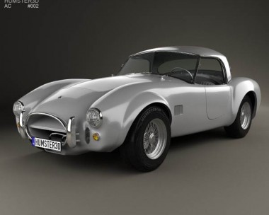 AC Shelby Cobra 289 roadster 1966 3D Model