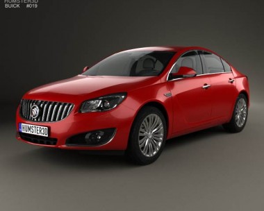 Buick Regal 2014 3D Model