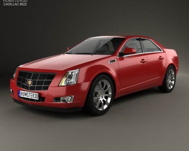 Cadillac CTS 2008 3D model